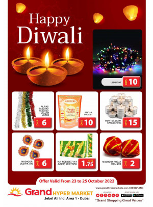 Happy Diwali - Grand Hypermarket Jebel Ali