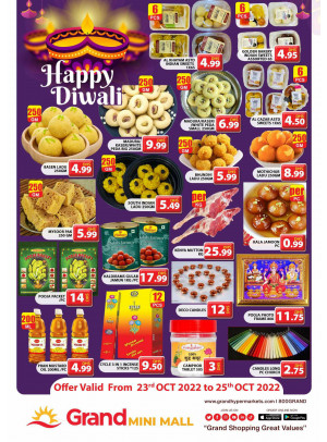 Happy Diwali - Grand Mini Mall