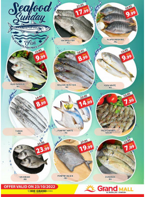 Seafood Sunday - Grand Mall Sharjah