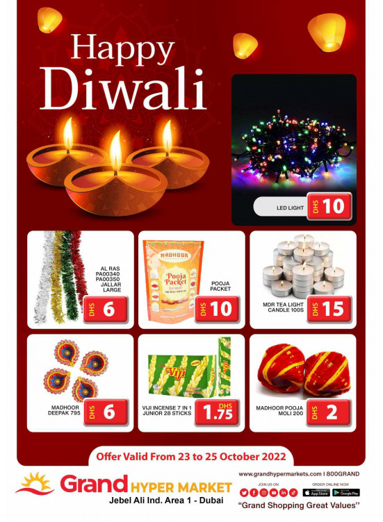 Diwali Offers - Grand Hypermarket Jebel Ali