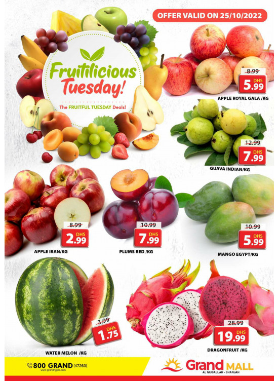 Fruitilicious Tuesday - Grand Mall Sharjah