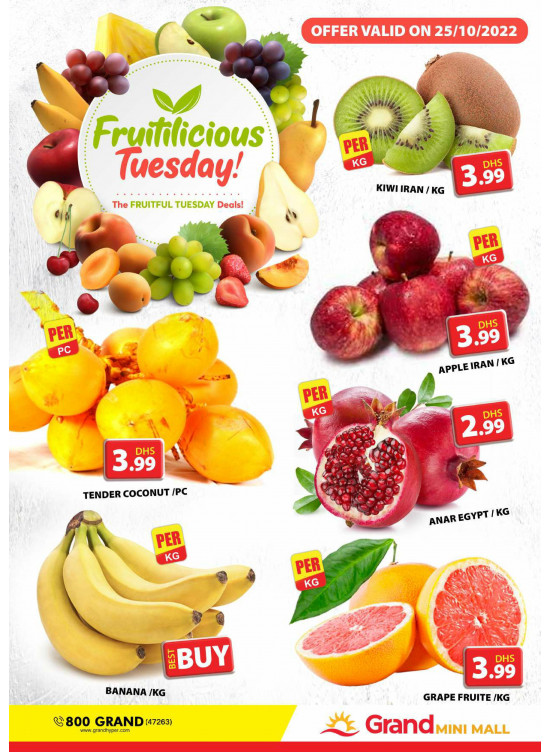 Fruitilicious Tuesday - Grand Mini Mall