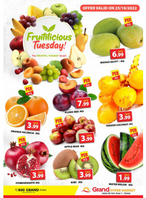 Fruitilicious Tuesday - Grand Hypermarket Jebel Ali