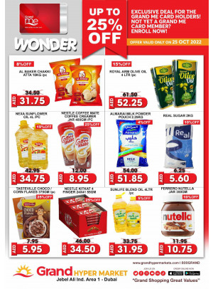 Wonder Deals - Grand Hypermarket Jebel Ali