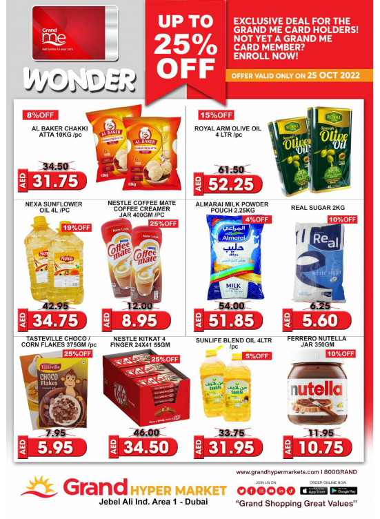 Wonder Deals - Grand Hypermarket Jebel Ali