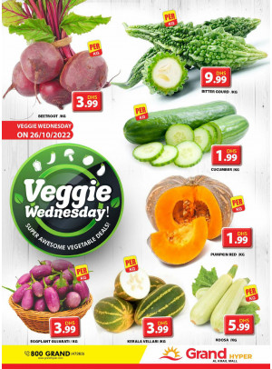 Veggie Wednesday - Grand Hyper Al khail Mall