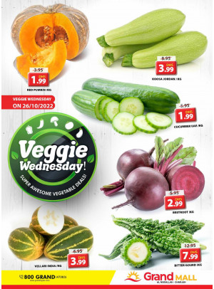 Veggie Wednesday - Grand Mall Sharjah
