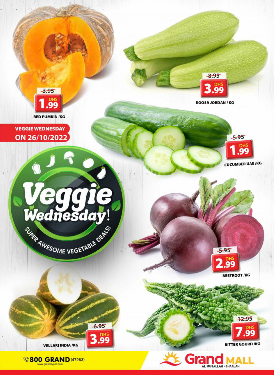 Veggie Wednesday - Grand Mall Sharjah