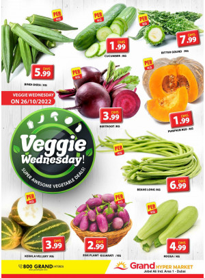 Veggie Wednesday - Grand Hypermarket Jebel Ali