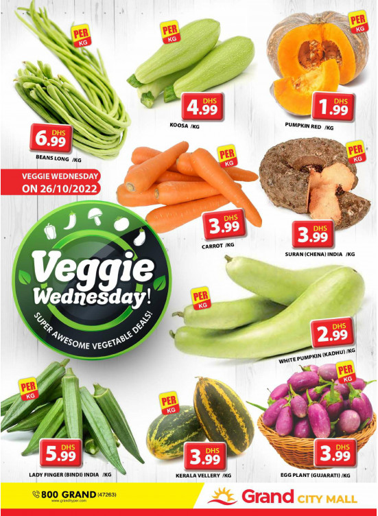 Veggie Wednesday - Grand City Mall