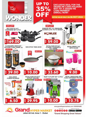 Wonder Deals - Grand Hypermarket Jebel Ali