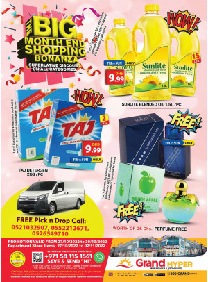 Weekend Deals - Grand Hyper Muhaisnah