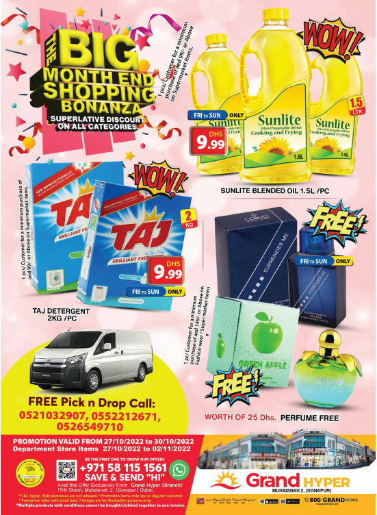 Weekend Deals - Grand Hyper Muhaisnah