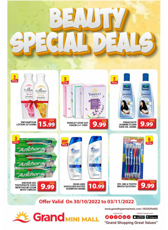 Beauty Special Deals - Grand Mini Mall