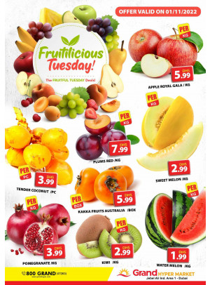 Fruitilicious Tuesday - Grand Hypermarket Jebel Ali