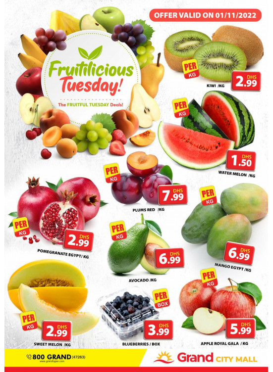 Fruitilicious Tuesday - Grand City Mall
