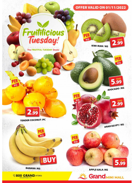 Fruitilicious Tuesday - Grand Mini Mall