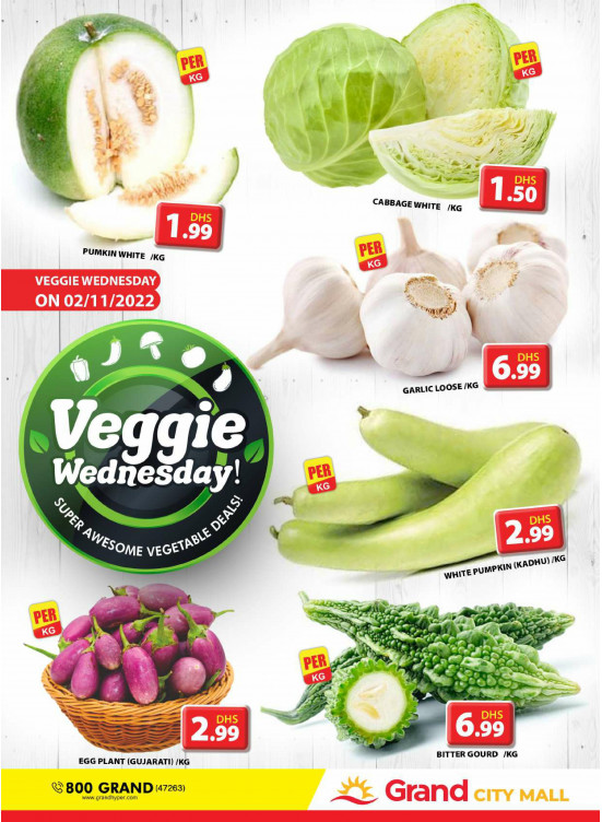 Veggie Wednesday - Grand City Mall