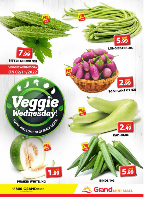 Veggie Wednesday - Grand Mini Mall