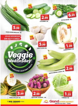 Veggie Wednesday - Grand Hypermarket Jebel Ali