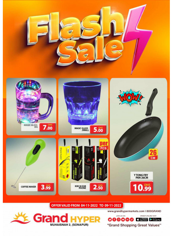 Flash Sale - Grand Hyper Muhaisnah