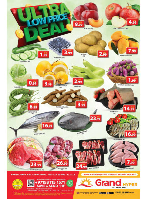 Ultra Low Price Deal - Grand Hyper Al Khail Mall