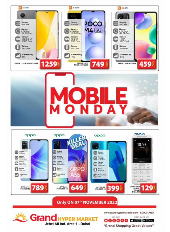 Monday Deals - Grand Hypermarket Jebel Ali