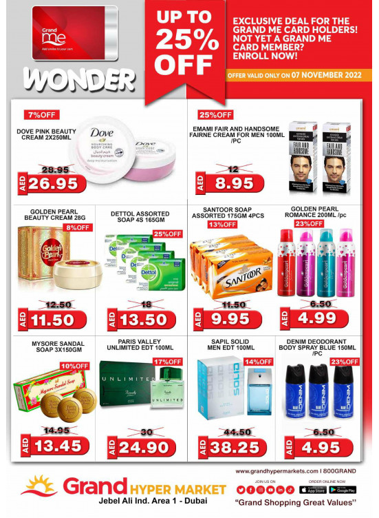 Wonder Deals - Grand Hypermarket Jebel Ali