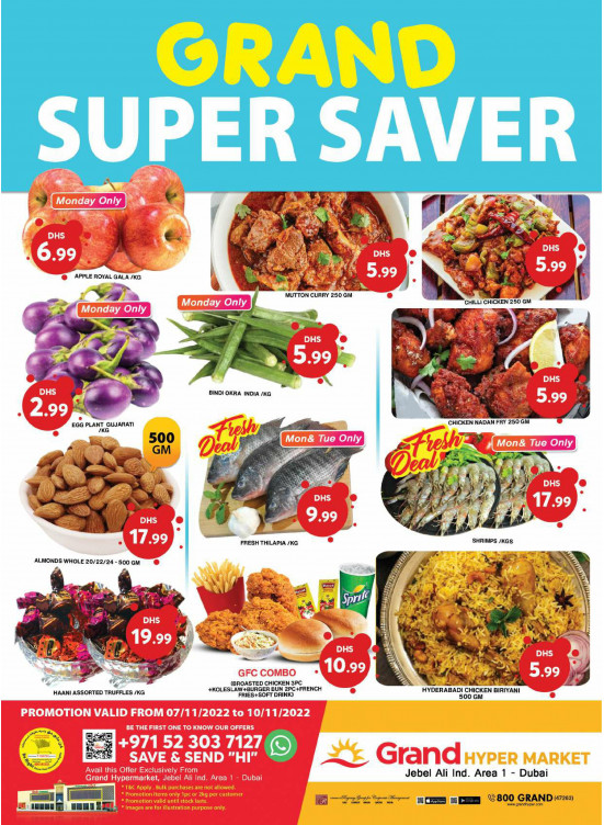 Grand Super Saver - Grand Hypermarket Jebel Ali