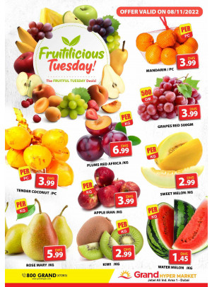 Fruitilicious Tuesday - Grand Hypermarket Jebel Ali