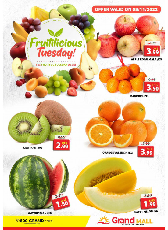 Fruitilicious Tuesday - Grand Mall Sharjah