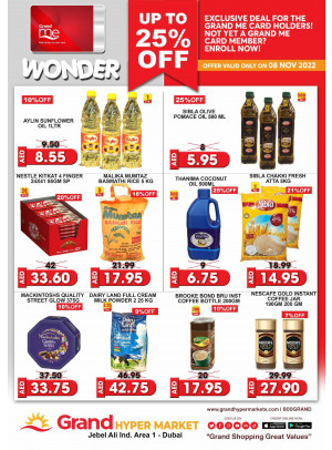 Wonder Deals - Grand Hypermarket Jebel Ali