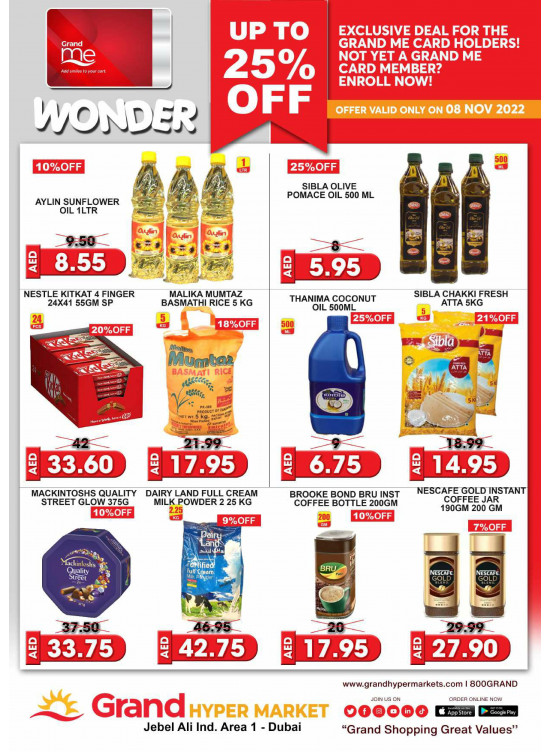 Wonder Deals - Grand Hypermarket Jebel Ali
