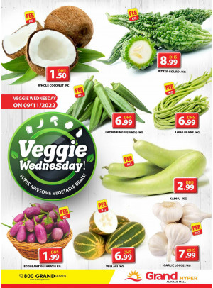 Veggie Wednesday - Grand Hyper Al khail Mall