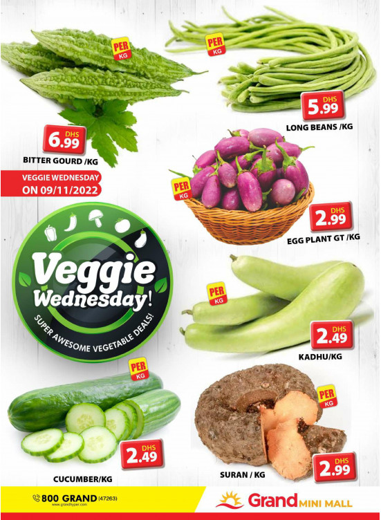 Veggie Wednesday - Grand Mini Mall