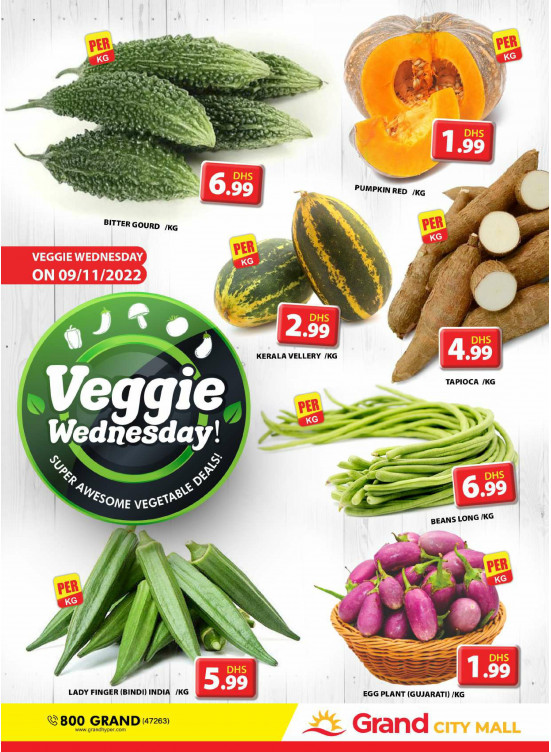 Veggie Wednesday - Grand City Mall