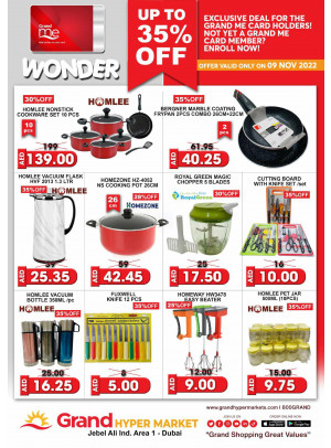 Wonder Deals - Grand Hypermarket Jebel Ali