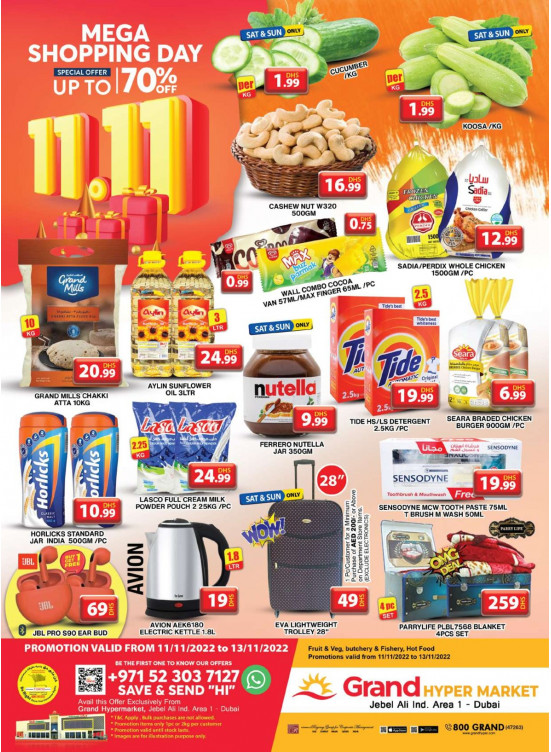 Weekend Deals - Grand Hypermarket Jebel Ali