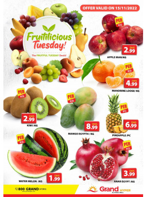 Fruitilicious Tuesday - Grand Hyper Al Khail Mall