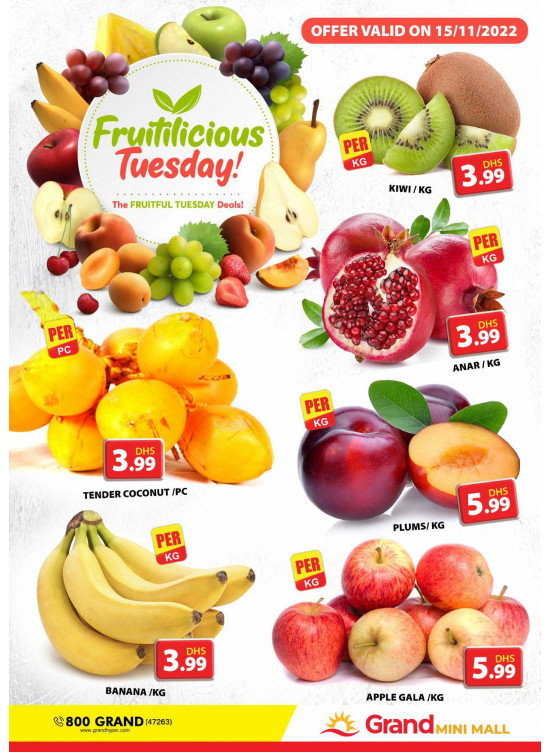 Fruitilicious Tuesday - Grand Mini Mall