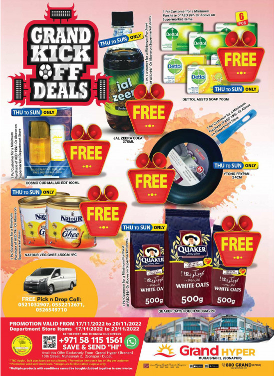 Weekend Deals - Grand Hyper Muhaisnah
