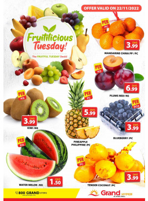 Fruitilicious Tuesday - Grand Hyper Al Khail Mall