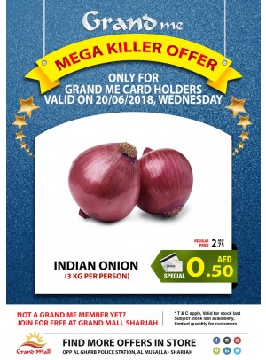 Mega Killer Offers - Grand Mall Sharjah
