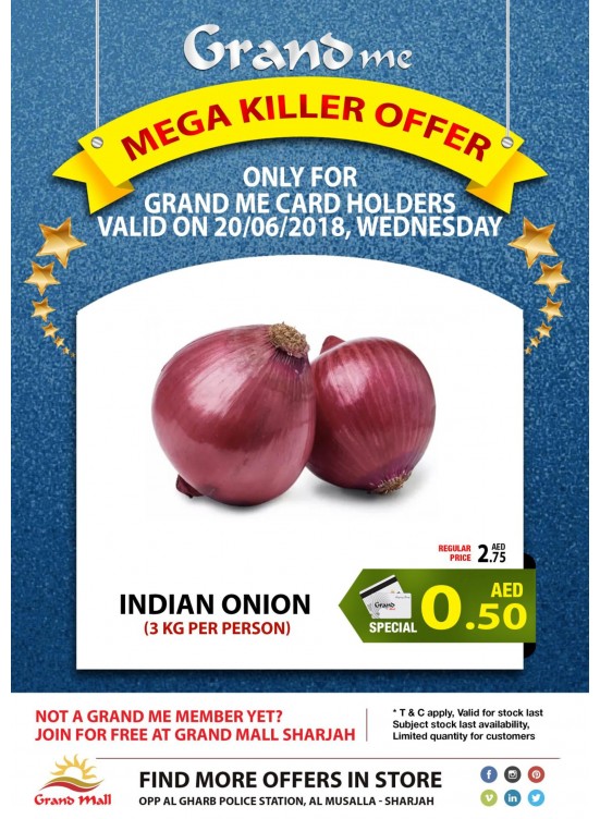 Mega Killer Offers - Grand Mall Sharjah