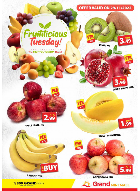 Fruitilicious Tuesday - Grand Mini Mall