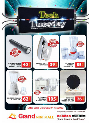 Tuesday Deals - Grand Mini Mall