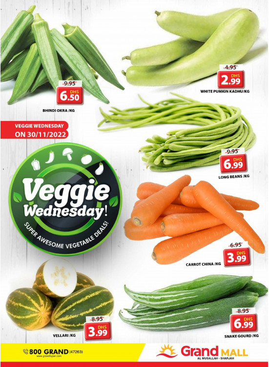 Veggie Wednesday - Grand Mall Sharjah