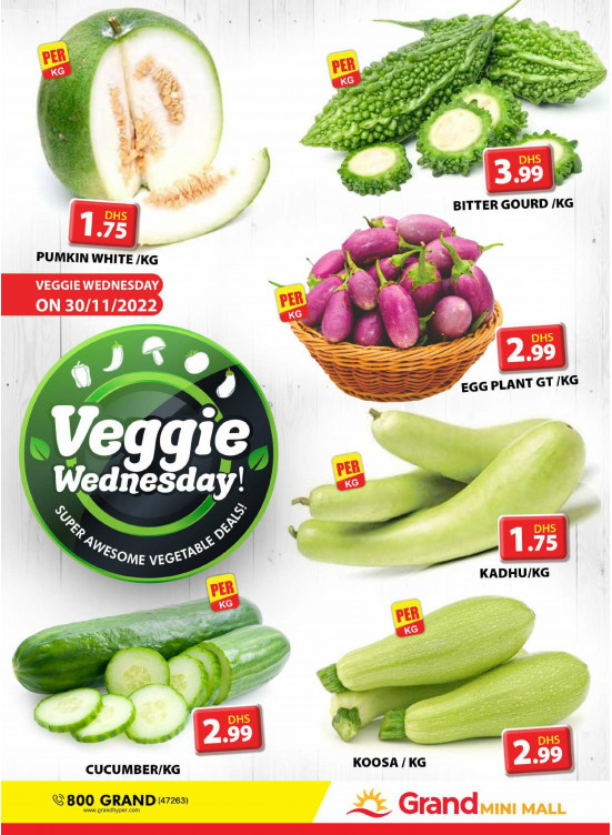 Veggie Wednesday - Grand Mini Mall