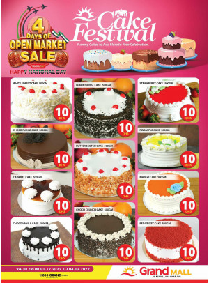 Cake Festival - Grand Mall Sharjah