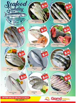 Seafood Sunday - Grand Mall Sharjah